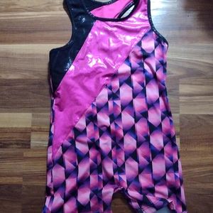 Girl's gymnastics leotard